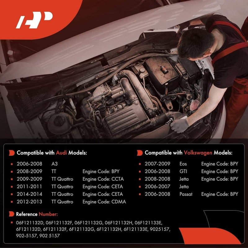 A-Premium Water Coolant Pipe for Volkswagen and Audi - Image 2