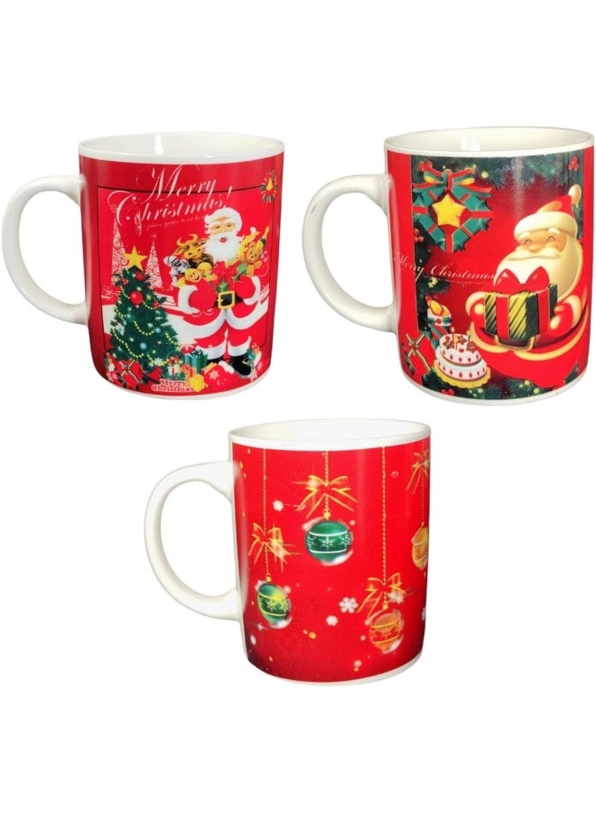 FAM Christmas Mug - Ceramic Christmas Mugs For Tea/Coffee/Hot Chocolate - Santa Mug - Christmas Gift – Xmas Gift for Women, Men, Colleagues, Friends and Family (Assorted Design)  - Image 1
