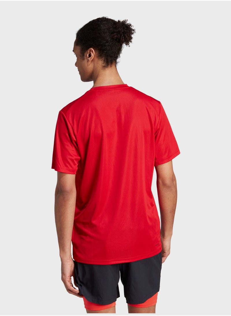 Adidas Train Essential Base T-Shirt  - Image 2