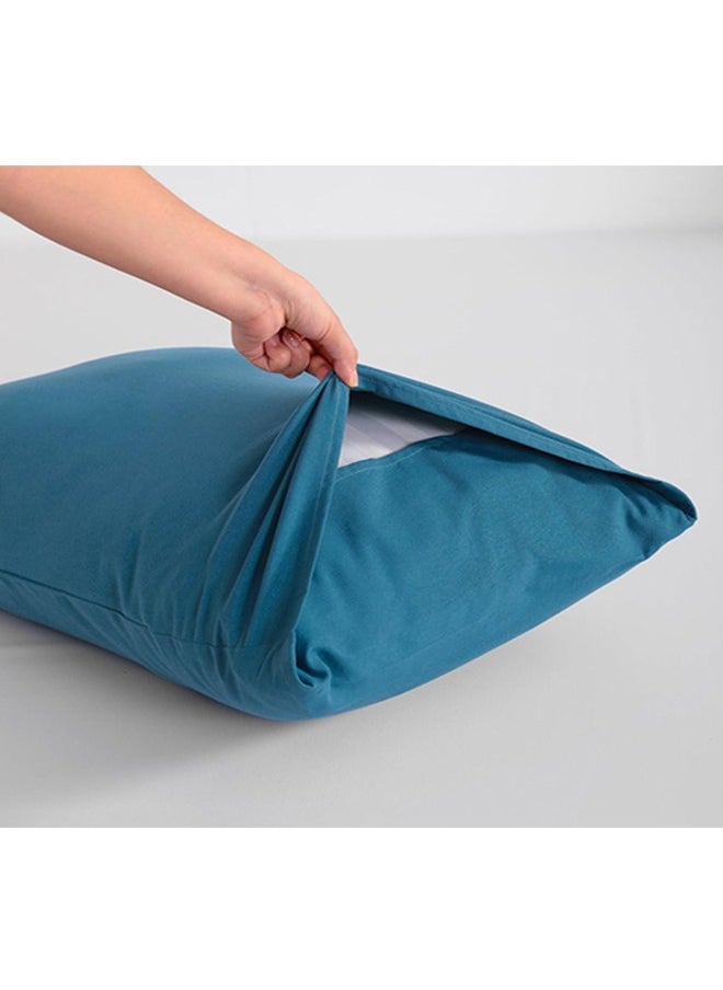 snooze - Fitted bed sheet set 3Pcs, 180*200 cm, Teal - Image 1