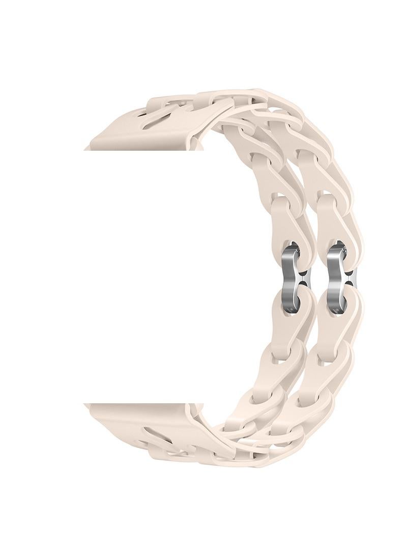 Y&D For Apple 38/40/41mm Fashion Hollow Silicone Bracelet Strap - Image 1