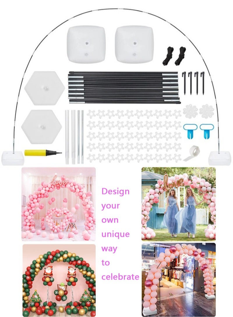 Vixplorn The balloon arch set is suitable for birthday parties, weddings, baby showers, national holidays, Ramadan and many other occasions! - Image 2