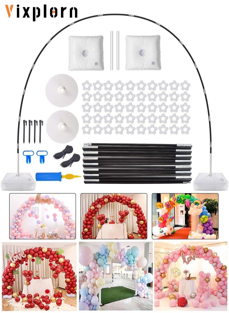 Vixplorn The balloon arch set is suitable for birthday parties, weddings, baby showers, national holidays, Ramadan and many other occasions! - Image 1