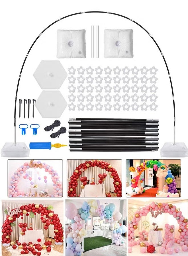 Vixplorn The balloon arch set is suitable for birthday parties, weddings, baby showers, national holidays, Ramadan and many other occasions! - Image 1