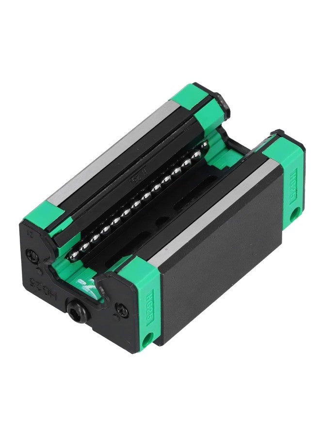 silvercnc Slider Block, HGH25CA Linear Slider Ball Bearing Steel Linear Rail Slide Block for CNC Machines Automated Machinery Automobiles  - Image 1