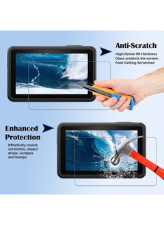 Screen Protector for DJI OSMO Action 5 Camera, Osmo Action 5 Lens Protector, Tempered Glass LCD Display Film, Silicone Lens cap Cover, 0.3mm 9H Hardness Anti-Scrach Anti-Bubble (6+2 Pack) - pzsku/Z627DB7E5A7C6DBB00592Z/45/_/1728740996/2b6292b9-4a10-402b-a45c-6a0890477f43