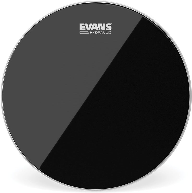 EVANS Drum Heads - Hydraulic Black Tom Drumhead, 6 Inch - Image 1