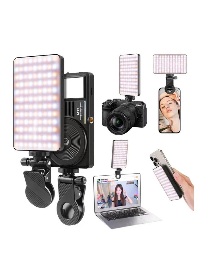 M19 Portable Battery Powered 2500K-9000K Bi-Colour LED Light - Image 2