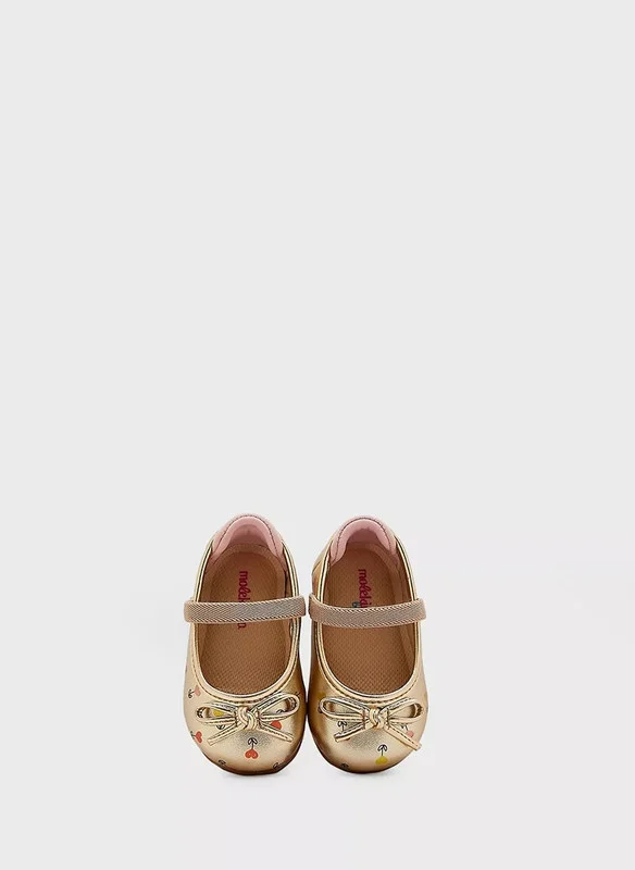 MOLEKINHA MOLEKINHA Ballerinas For Infant Girls, Gold