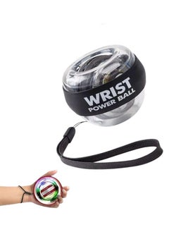 QSHOP Self Starting Gyroscope Ball for Wrist Arm and Finger Strength Training Self Starting Ball Finger Grip Strength Training Stress Relief  - Image 1