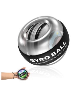 QSHOP Self Starting Gyroscope Ball for Wrist Arm and Finger Strength Training Self Starting Ball Finger Grip Strength Training Stress Relief  - Image 2