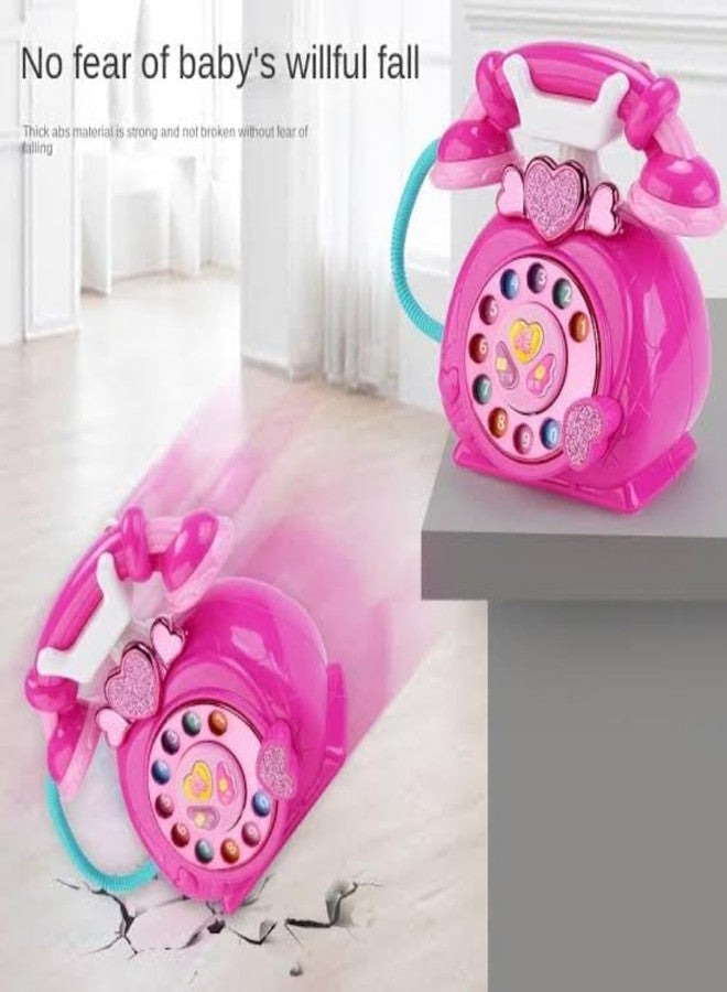 PARTEET Classic Old Style Musical Landline Telephone for Kids with Story and Poetry Sound Baby Phone Mobile Musical Toys for Children - Image 2