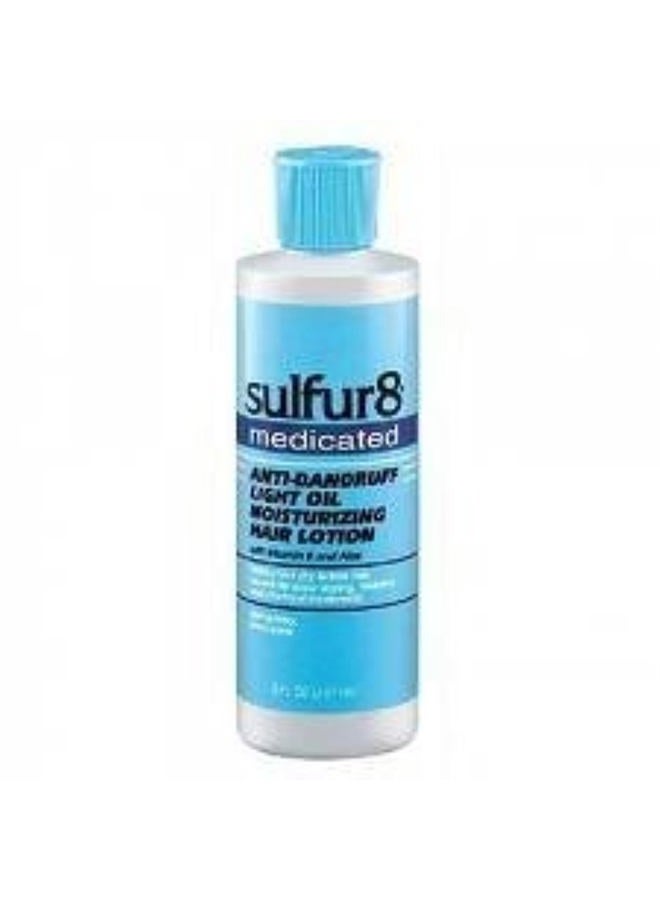 sulfur8 لوسيون شعر مرطب خفيف مضاد للقشرة بالعلاج - Image 1