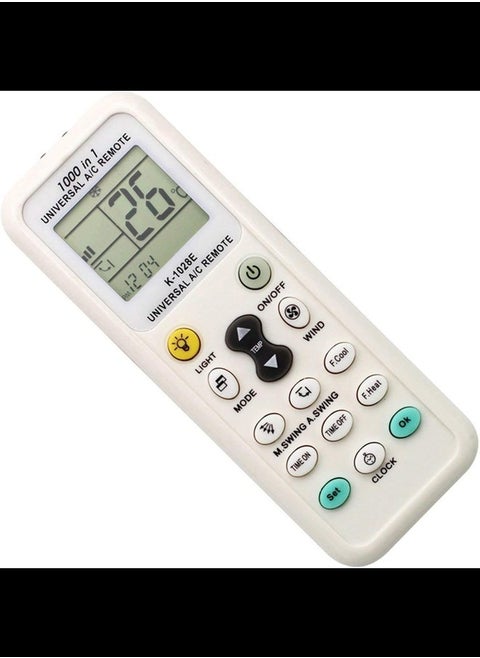 Universal Air Conditioner Remote Control for Daikin, Hitachi, Carrier, LG, Sharp, Haier, Gree, Midea, Whirlpool, Bosch, Olympus, Toshiba, Samsung