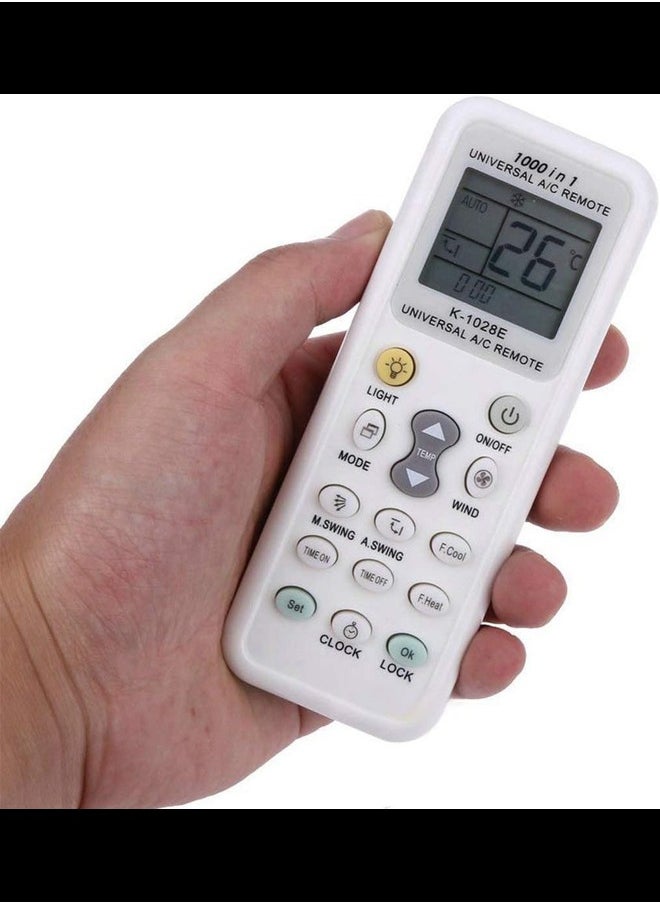 Universal Air Conditioner Remote Control for Daikin, Hitachi, Carrier, LG, Sharp, Haier, Gree, Midea, Whirlpool, Bosch, Olympus, Toshiba, Samsung