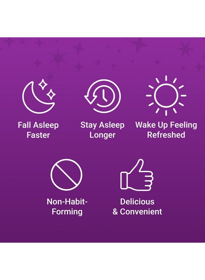 FORCE FACTOR Somnapure Gummies 2-Pack with Melatonin 10mg, Melatonin Gummies, Dream Berry Flavor, 120 Gummies, Purple - Image 2