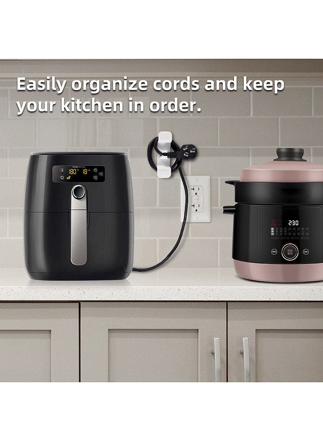 4pcs Cord Organizers Used to Strong Stick on Kitchen Appliances,  Cord Wrapper for Small Home Appliances, Mixer, Blender, Coffee Maker, Pressure Cooker ,Air Fryer and Rice Cooker  - Image 2