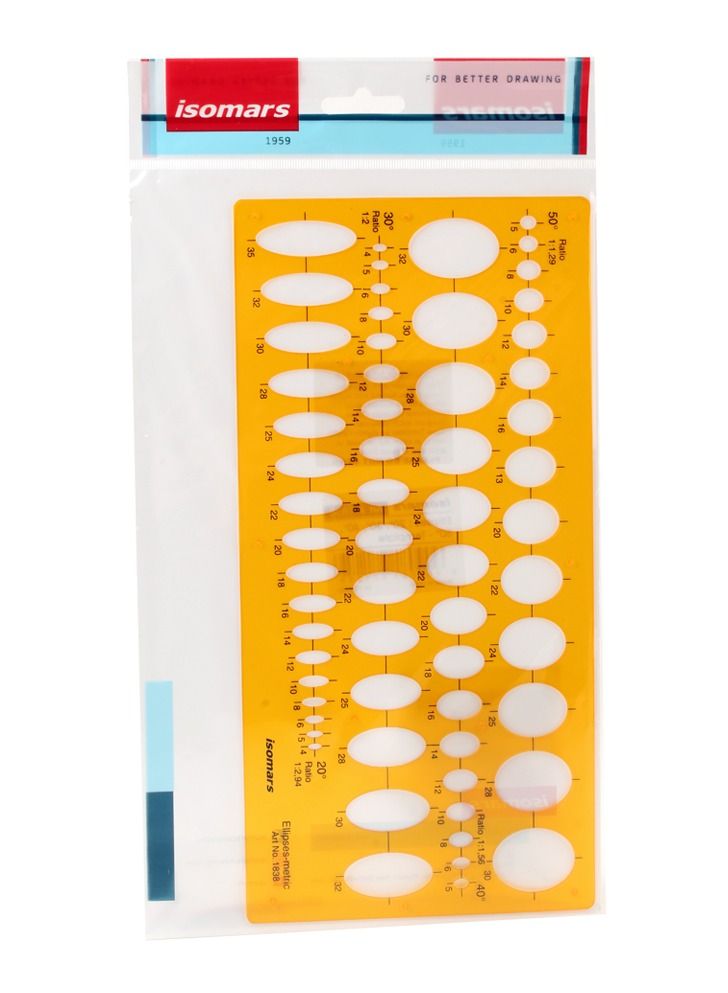 Isomars 20,30,40,50 oval drawing mold - ISO Mars