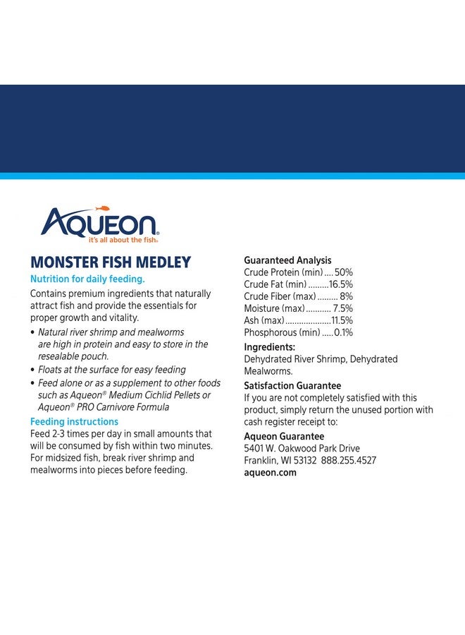 Aqueon Monster Fish Medley 3.5 Ounces - Image 3