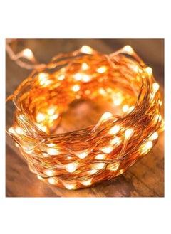 Hilalful HILALFUL Decorative LED String Light | Fairy Lights for Indoor and Outdoor | Home Decoration in Ramadan, Eid, Wedding | Hanging Lighs for Bedroom Décor | Battery Operated | Warm White Light  - Image 1