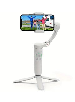 DIGI CORE Gimbal Stabilizer For Smartphones iPhone Stabilizer For Video Recording With Face Tracking M1 Merak One 3-Axis Gimbal For Android & iPhone Multimode Foldable Gimbal For Vlog Recording And Travel Shoot  - Image 1