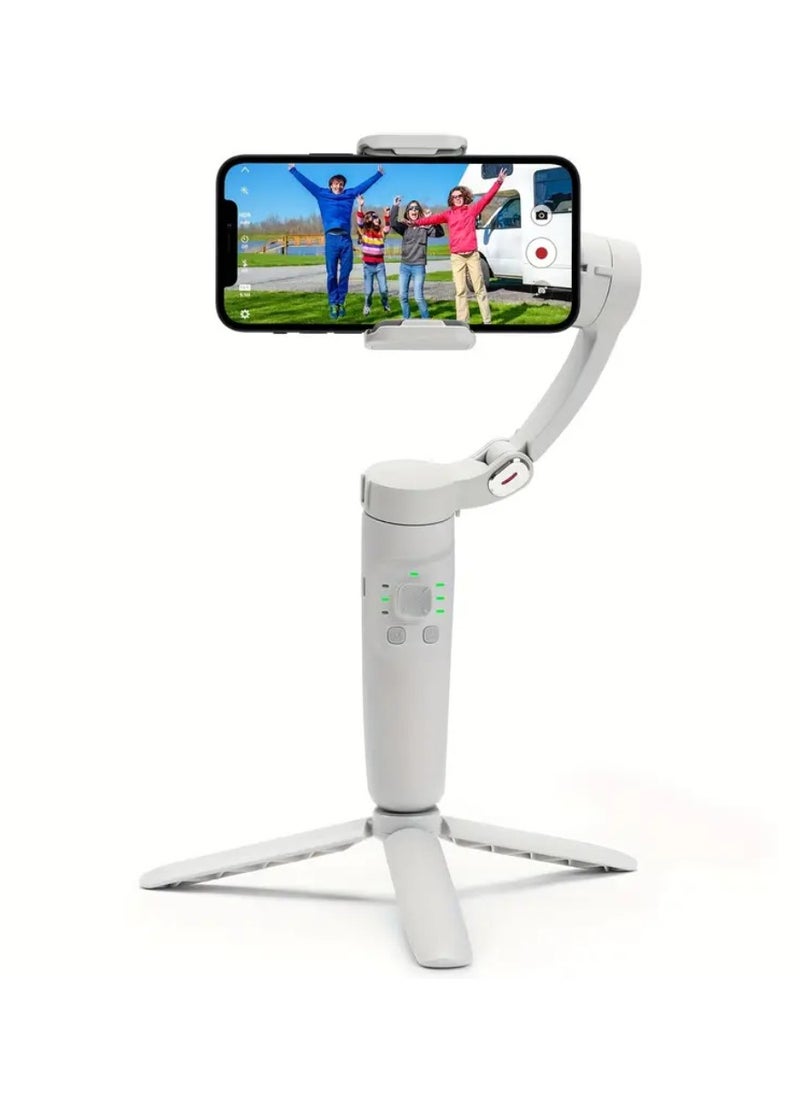 Digi Core مثبت جيمبال للهواتف الذكية مثبت آيفون لتسجيل الفيديو مع تتبع الوجه M1 Merak One 3-Axis Gimbal لأجهزة Android وiPhone متعدد الأوضاع قابل للطي لتسجيل مدونة الفيديو والتقاط الصور أثناء السفر  - Image 1