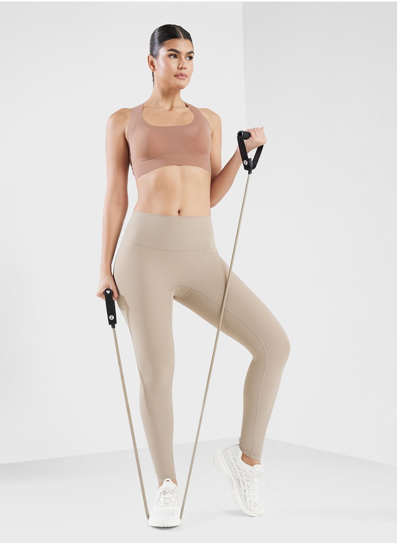 FRWD Seamless Sports Bra With Cross Back Detail  - Image 4