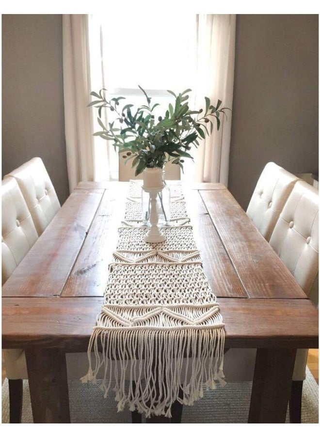 Premify - 6Mm White Cotton Cord Craft Macrame Natural Durable Long Cotton Rope Handmade Art Material For Craft Wall, Hanging Plants, Drawstrings, Gardening, Home Decorations (6Mm X15Meters) - Image 1