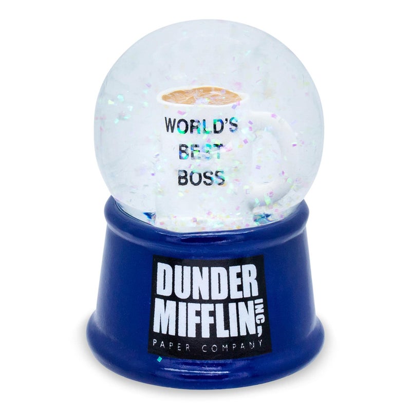 Silver Buffalo The Office World's Best Boss Light Up Snow Globe, 55 mm - Image 2
