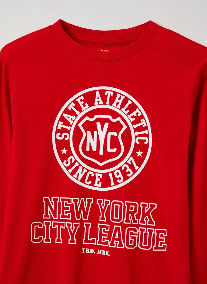 Ovs Long-sleeved T-shirt with print