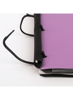 Five Star Flex Refillable Notebook Plus Study App College Ruled Paper 1 1 2 Inch Techlock Rings Pockets Tabs And Dividers 300 Sheet Capacity Purple 29324Ab6  - Image 4