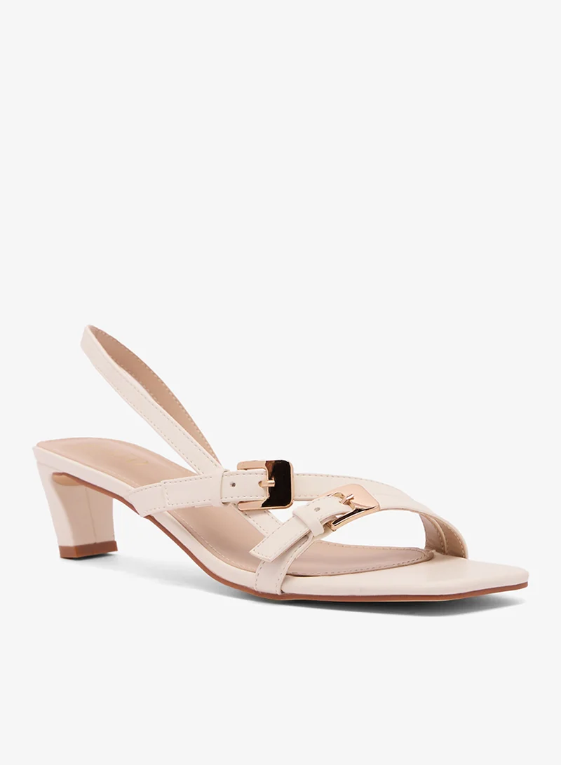 ريد Sling Back Heeled Sandals
