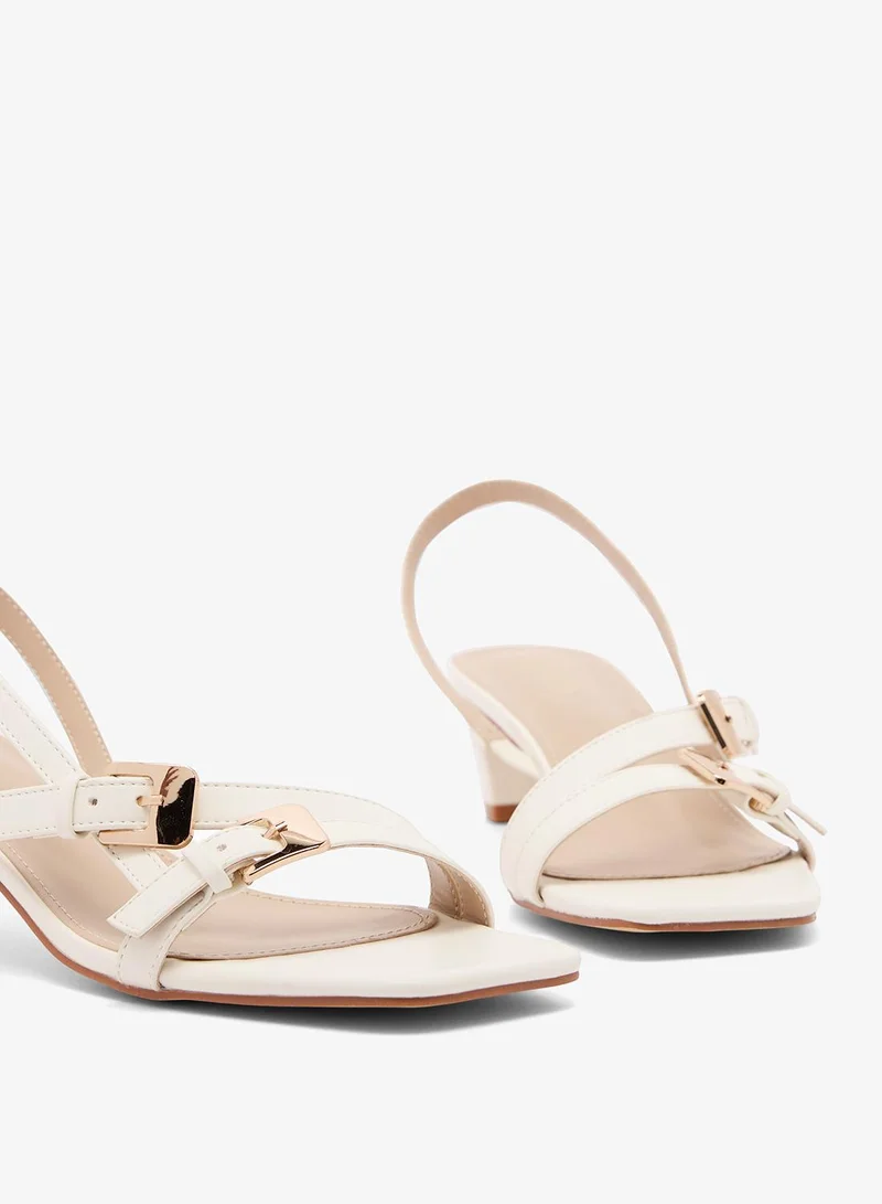 RAID  Sling Back Heeled Sandals for Women | Best Price UAE