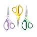 LIVINGO 6 Kids Scissors for School Pointed Tip Student Scissors for Children Comfortable Grip Craft Cutting Paper Ages 811 - Image 3