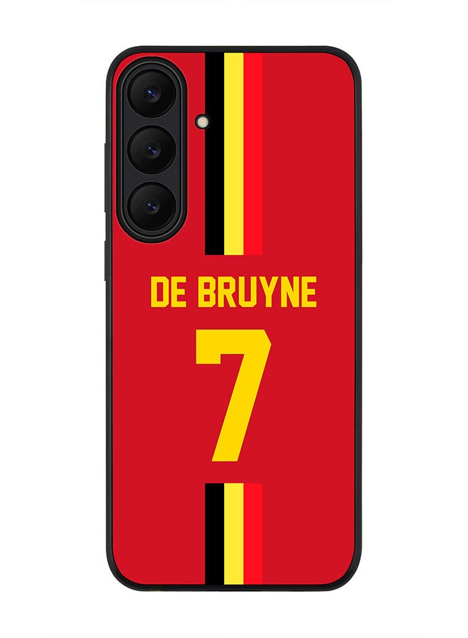 Stylizedd For Samsung Galaxy S25 FE Case,Slim fit Camera Protection, Shockproof Thin Phone cover  - Football - Belgium,  De Bruyne - Image 1