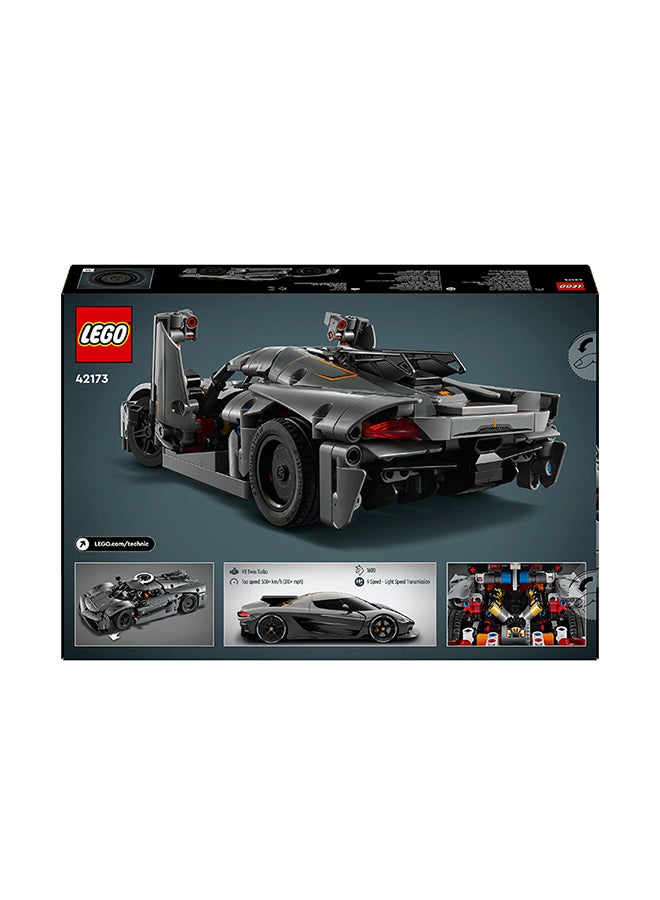 LEGO Technic Koenigsegg Jesko Absolut Grey Hypercar 42173 (801) Pieces  - Image 3