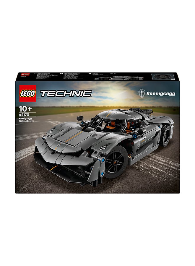 LEGO Technic Koenigsegg Jesko Absolut Grey Hypercar 42173 (801) Pieces  - Image 2