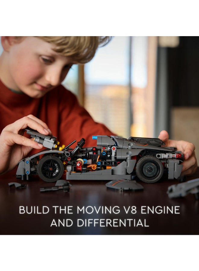 ليغو مجموعة بناء السيارة الخارقة الرمادية Koenigsegg Jesko Absolut من LEGO® Technic للأطفال 42173 - Image 3