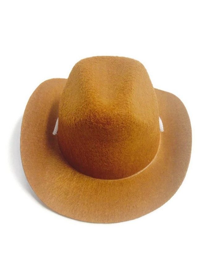 Dori's Doll Boutique - Tan Western Cowboy Hat For 18 Inch Dolls - Image 1