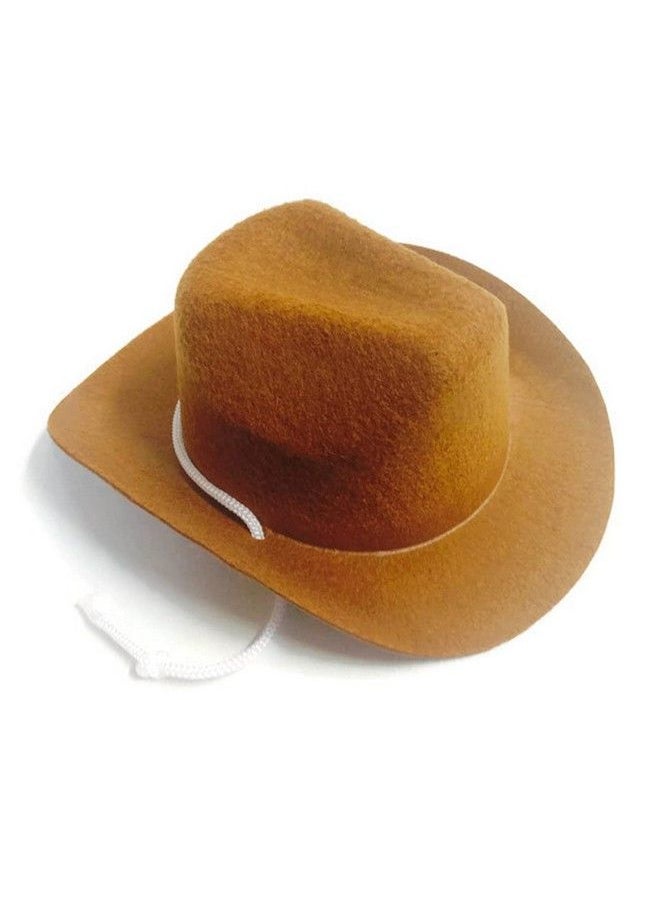 Dori's Doll Boutique - Tan Western Cowboy Hat For 18 Inch Dolls - Image 1