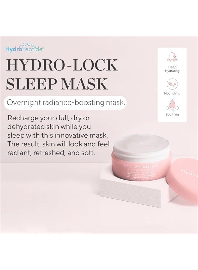 HydroPeptide Hydro-Lock Sleep Mask, Royal Peptide Treatment, Hydrates and Brightens Skin, 2.5 Ounce - Image 2