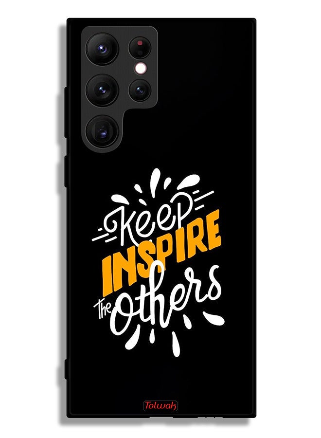 Tolwak Samsung Galaxy S22 Ultra 5G Protective Case Cover Keep Inspire The Others - Image 3