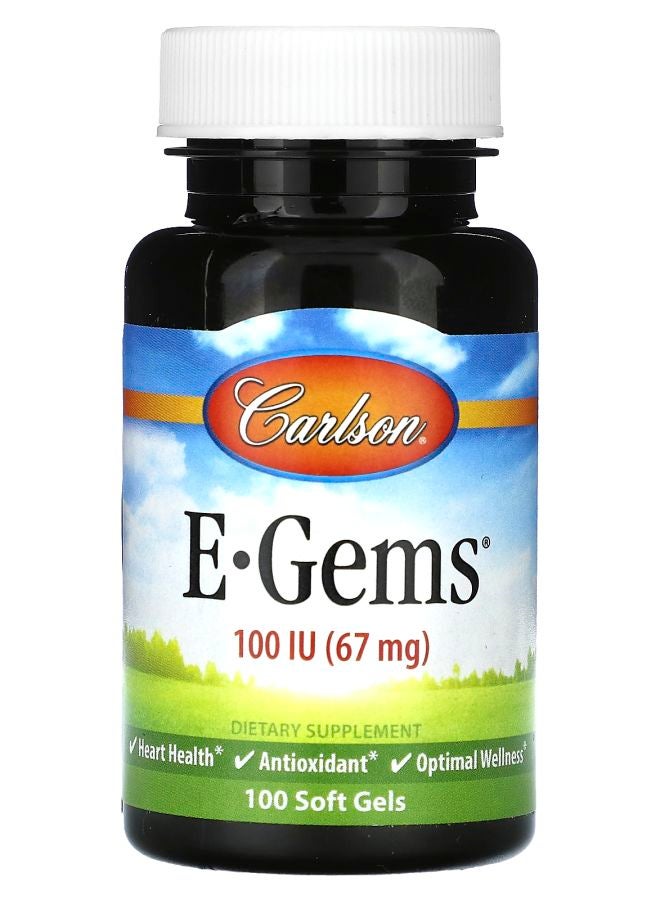 E-Gems 67 mg (100 IU) 100 Soft Gels