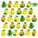 Holydeck 27 PCS St Patricks Day Rubber Ducks Baby Showers Accessories Mini 216 Duckies Bath Toys for Kids Girls Boys St Patricks Day Party Favors Gift Exchange St Patricks - Image 2