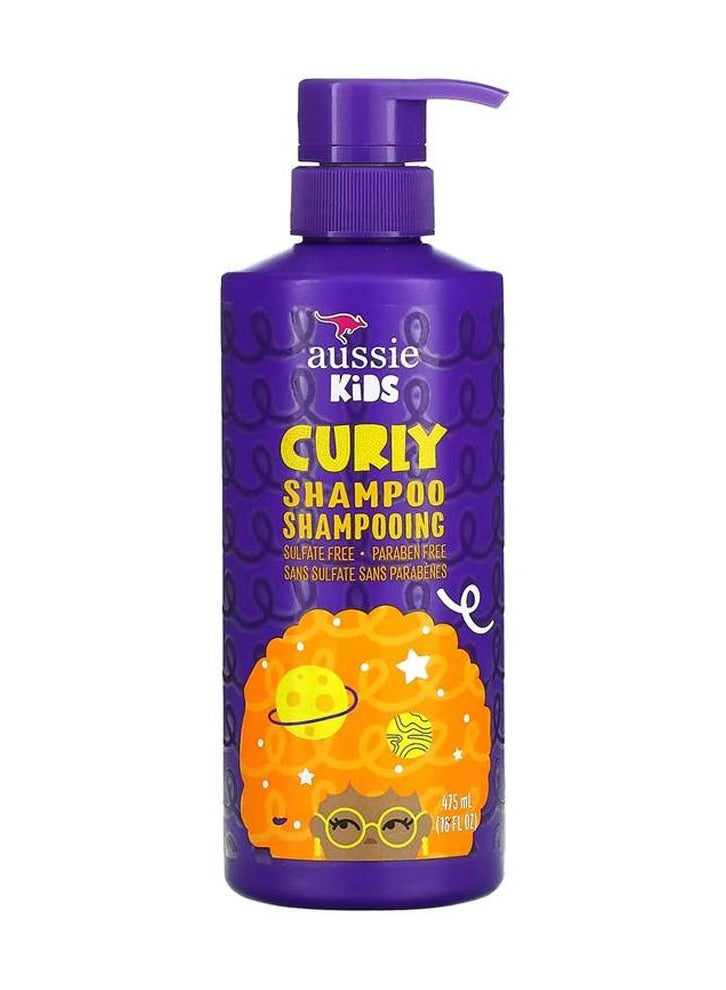 Aussie Kids Summer Tropical Fruits Curly Hair Shampoo - 475ml