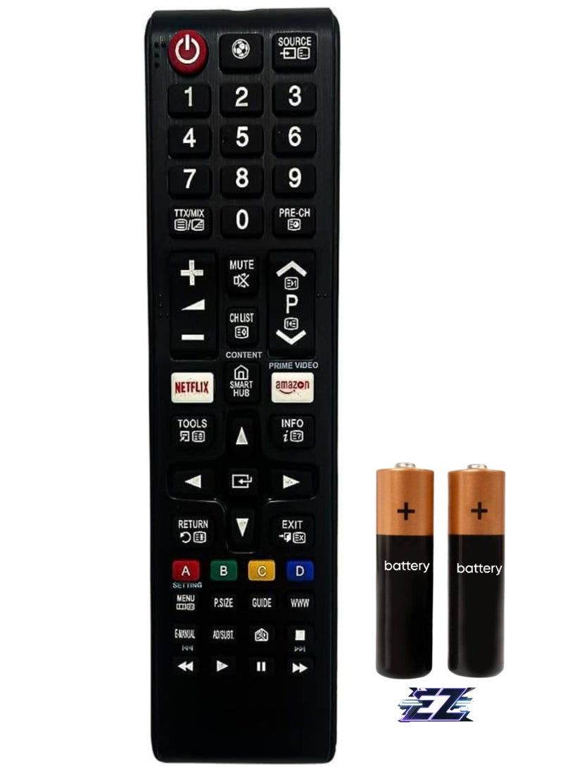 ELTRAZONE Newest Universal Remote Control for All Samsung TV Replacement for All LCD LED HDTV 3D Smart Samsung TV Remote with Battery - Image 1
