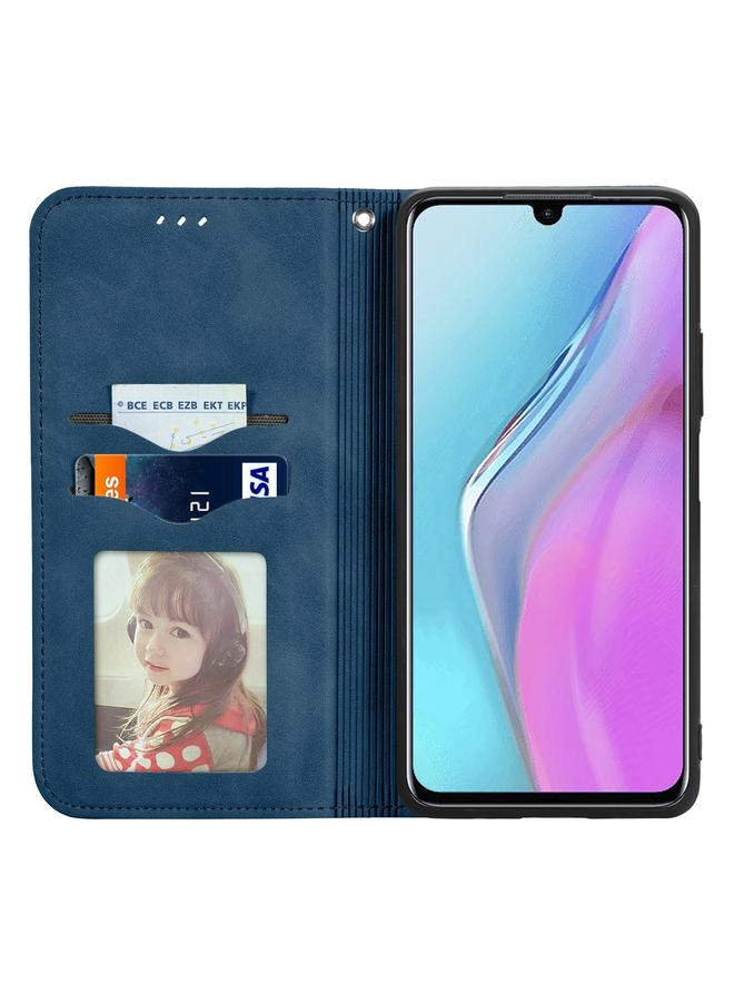 Zaboon Case For Infinix Note 11 Retro Skin Feel Magnetic Leather Phone Case - Image 3