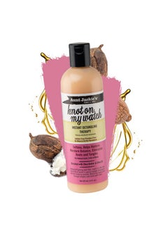 Aunt Jackie's Aunt Jackie's Curls and Coils Knot On My Watch Instant Hair Detangling Therapy for Natural Curls, Coils and Waves, Enriched with shea Butter, 16 oz  - Image 2