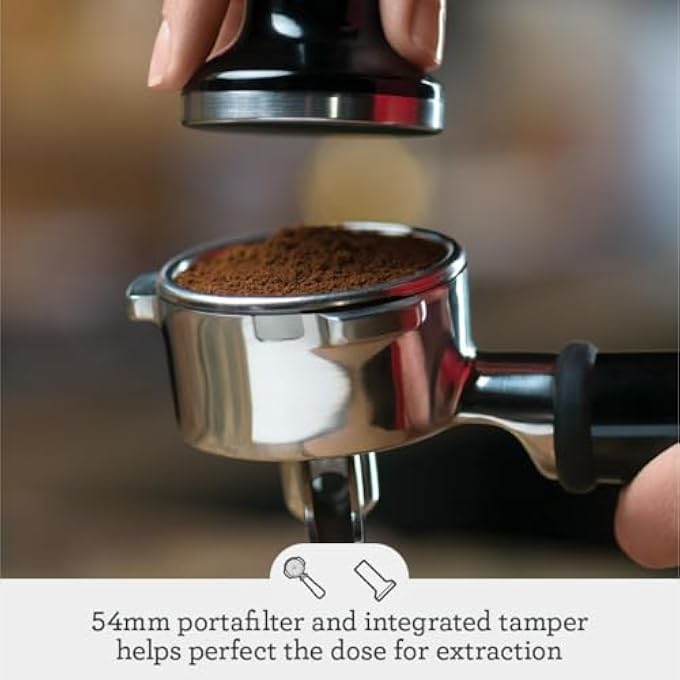 Sage Duo Temp Pro Espresso Machine  Coffee Machine With Milk Frother Bes810Bss Silver - Image 3