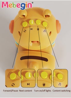 MEBEGIN Baby Music Toy with 4 Buttons, Electric Crawling Toy with Music and Light, Muti-funtional Bee Toy, Educational Toy for Baby's Crawling and Head Lifting, Ideal Gift for Kids Aged 18 Months+, 9.2*12.3*13.3cm  - Image 4